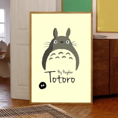 Hot Anime Totoros Wall Art
