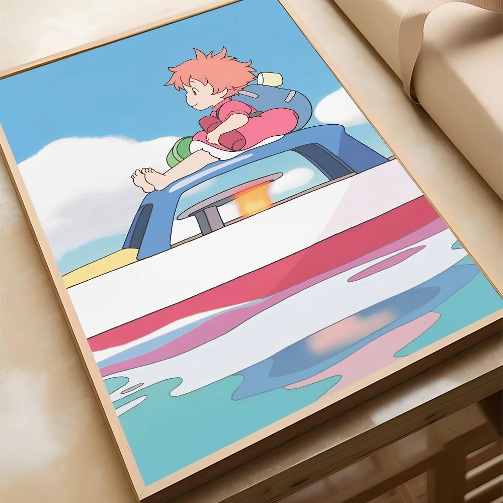 Anime Ponyo Ghibli Wall Art
