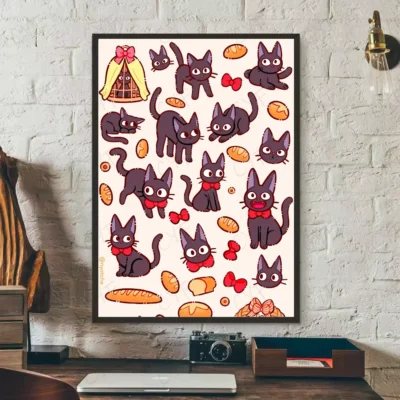 Hot Kikis Delivery Service Wall Art