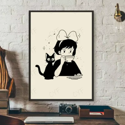 New Arrival Kikis Delivery Service Wall Art