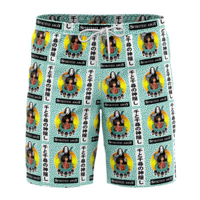 Studio Ghibli Spirited Away Main Cast Swim Trunks