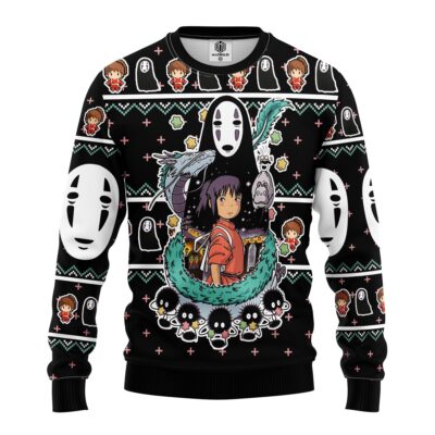Studio Ghibli Spirited Away Amazing Ideas Ugly Christmas Sweater