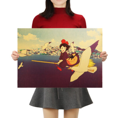 Studio Ghibli Kiki's Delivery Service Poster