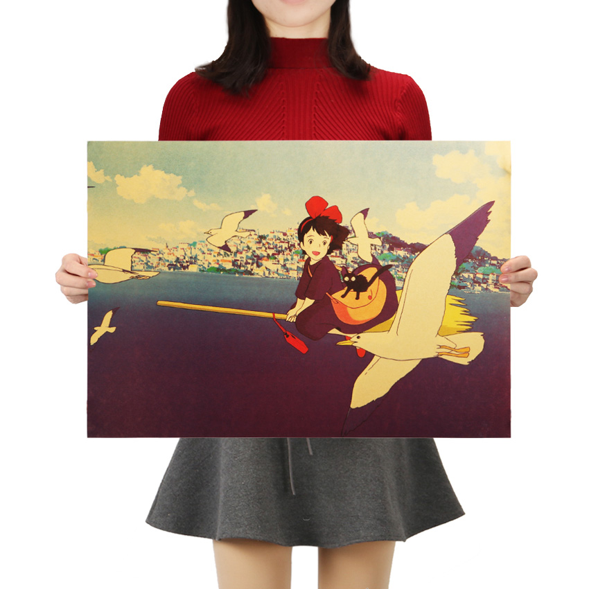 Studio Ghibli Kiki's Delivery Service Poster