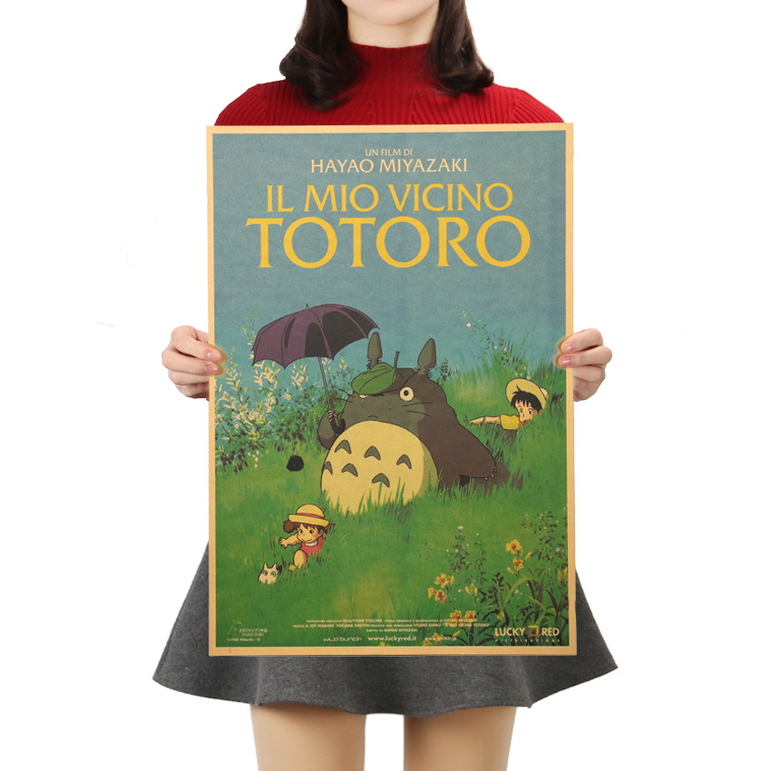 Studio Ghibli My Neighbor Totoro & Friends On The Grass Poster