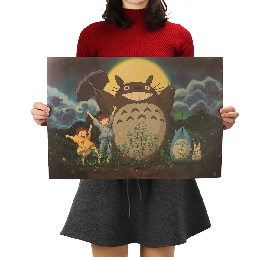 Studio Ghibli My Neighbor Totoro & Friends Happy Together Poster