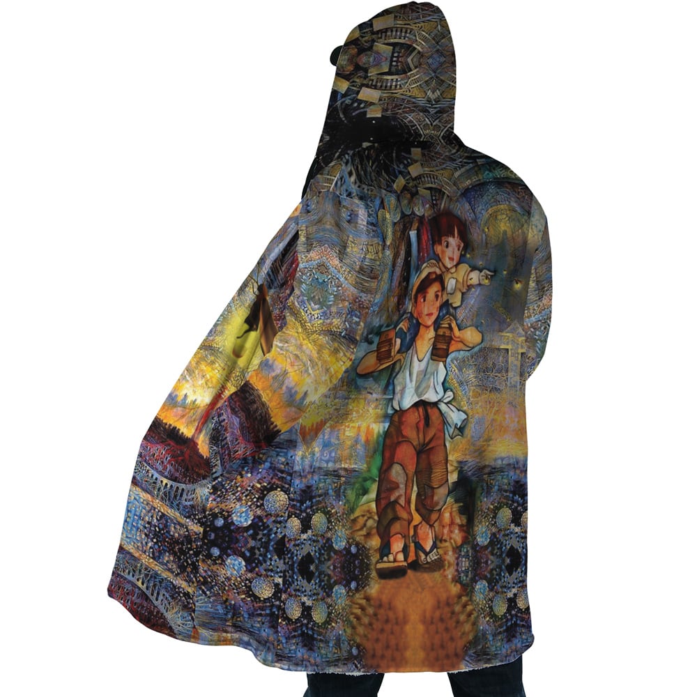 Studio Ghibli Grave of the Fireflies Dream Cloak Coat - Image 5