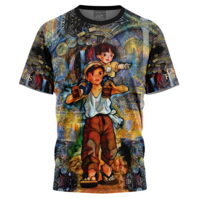 Grave of the Fireflies Studio Ghibli 3D T-Shirt
