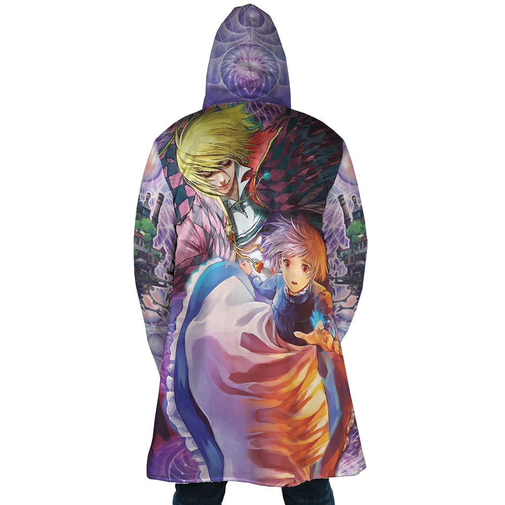 Studio Ghibli Howls Moving Castle Dream Cloak Coat - Image 6