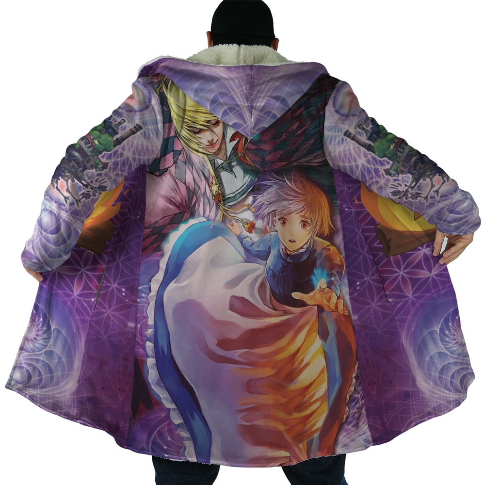 Studio Ghibli Howls Moving Castle Dream Cloak Coat - Image 7