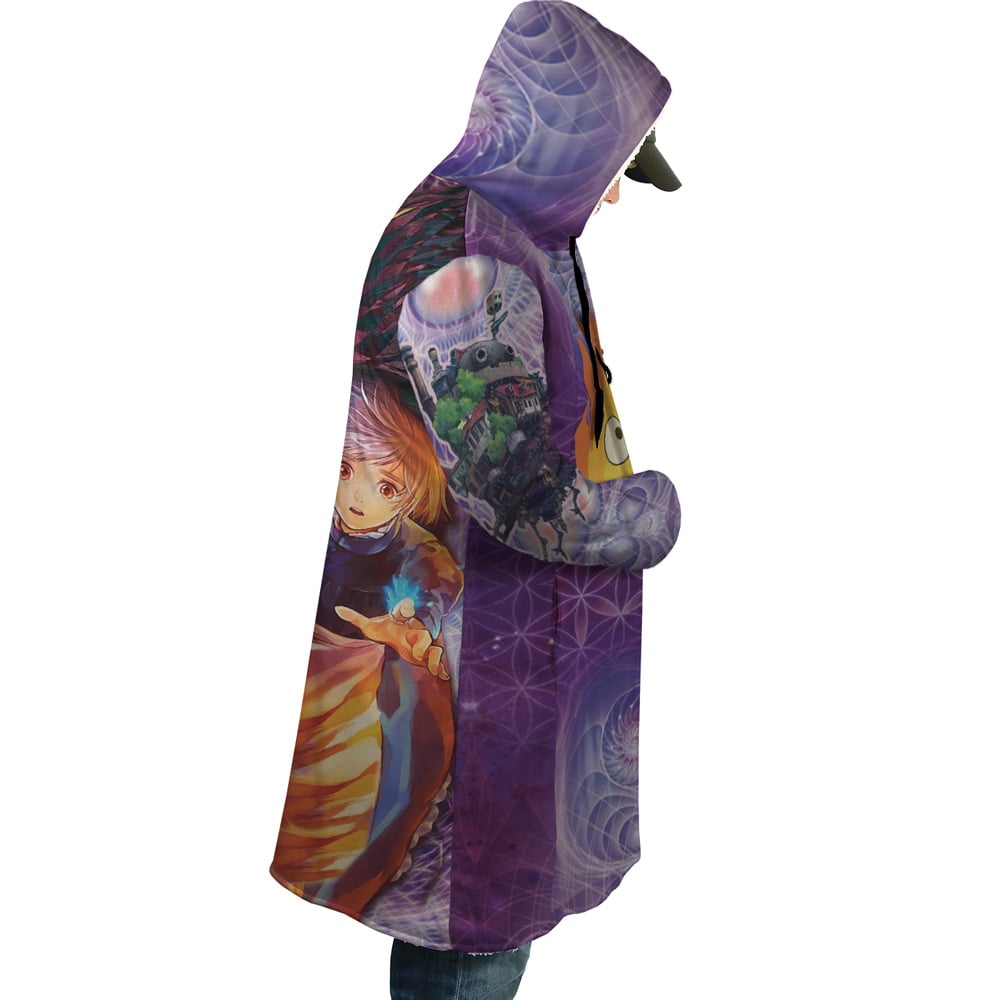 Studio Ghibli Howls Moving Castle Dream Cloak Coat - Image 4
