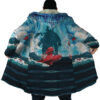 Trippy Porco Rosso SG AOP Hooded Cloak Coat NO HOOD Mockup - Studio Ghibli Shop