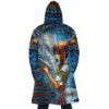 Trippy Spirited Away SG AOP Hooded Cloak Coat BACK Mockup - Studio Ghibli Shop