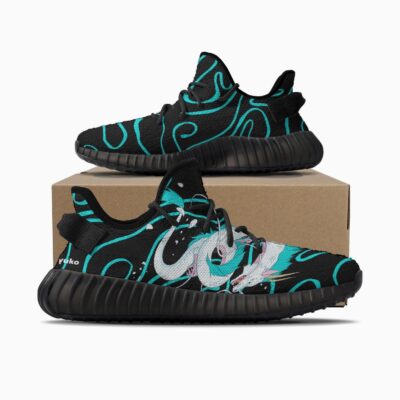 Studio Ghibli Spirited Away Haku Black YZ Shoes