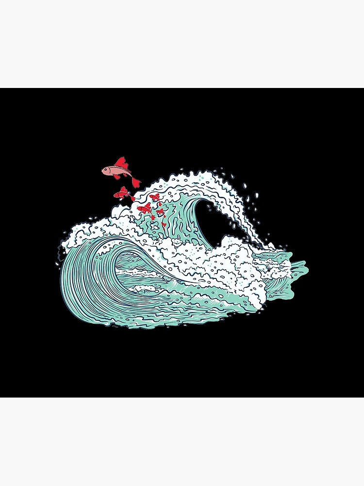 Ponyo_Vagues_ Tapestry - Image 2