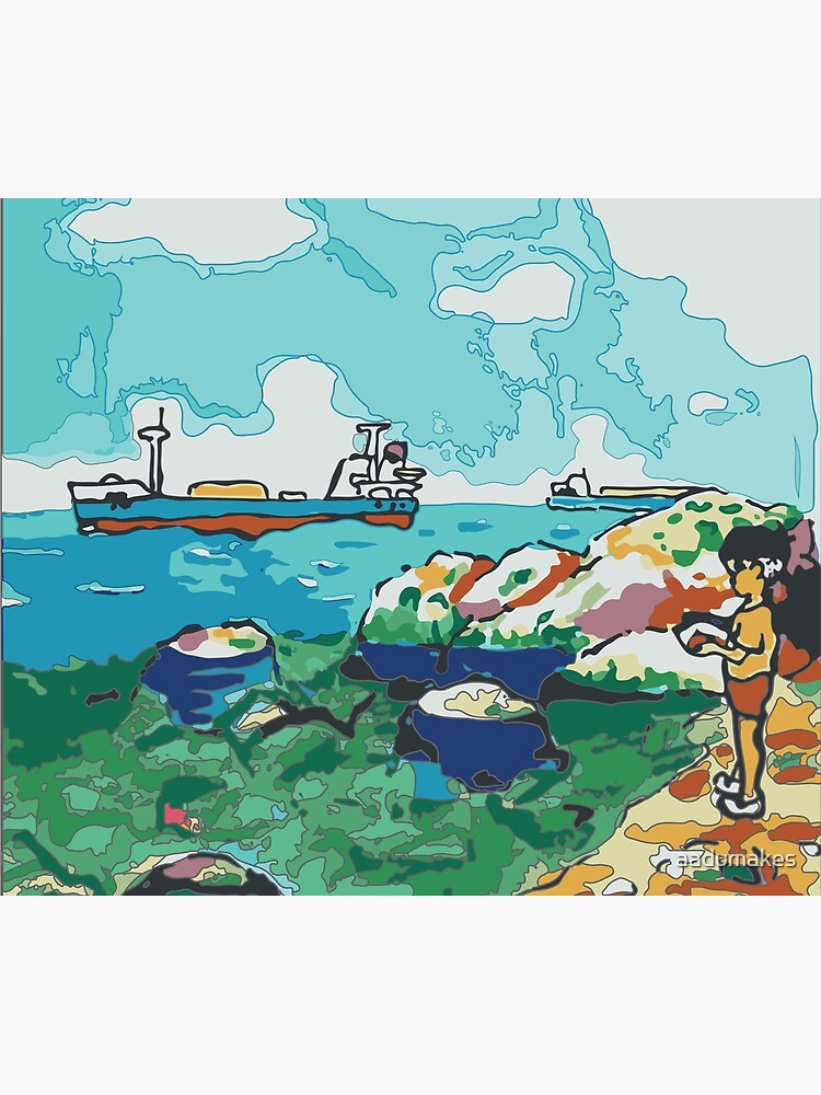 Sousuke Finds Ponyo Tapestry - Image 2