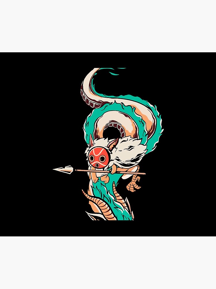 Princess Mononoke X Haku Tapestry - Image 2