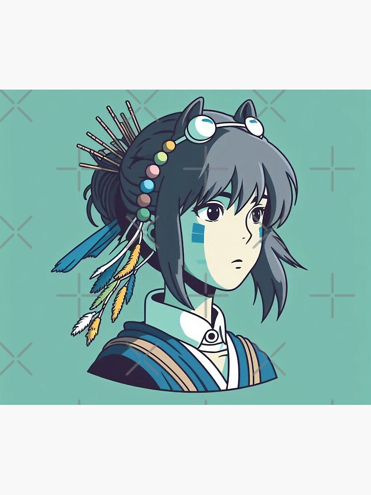 Studio Ghibli Princess Mononoke Tapestry - Image 2