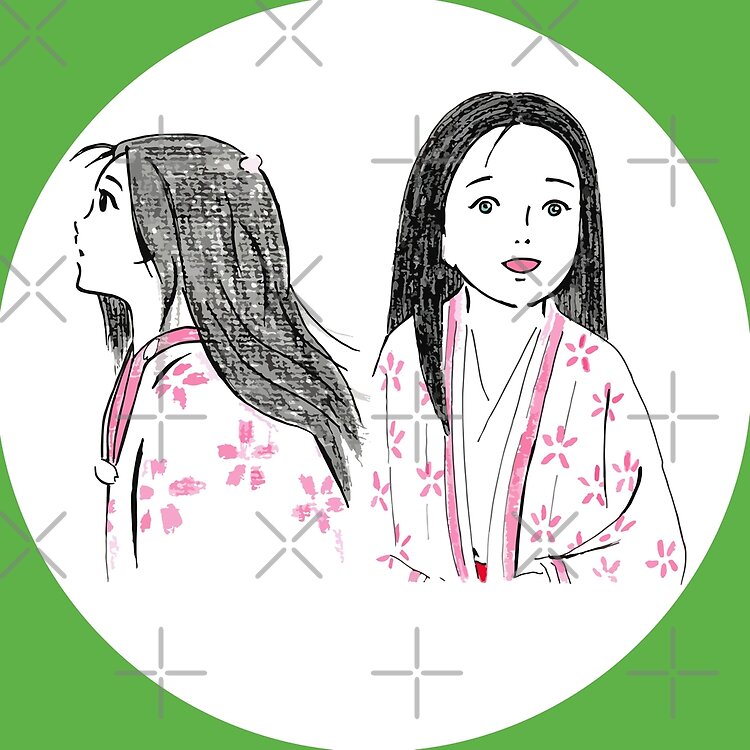 Princess Kaguya Profile Tote Bag - Image 2