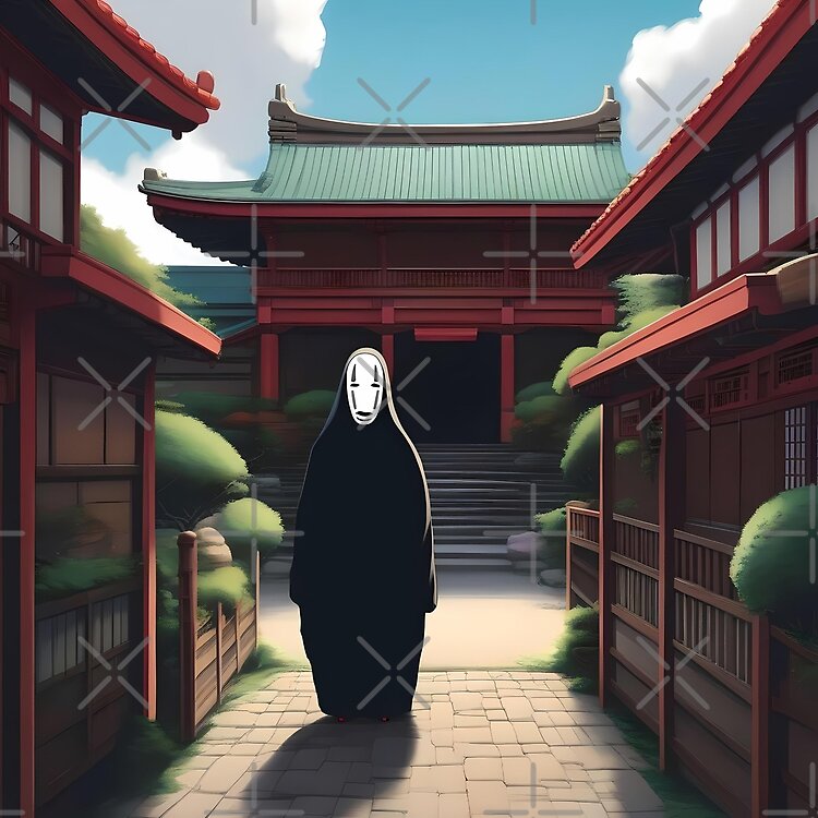 No Face Spirited Away Tote Bag - Image 2