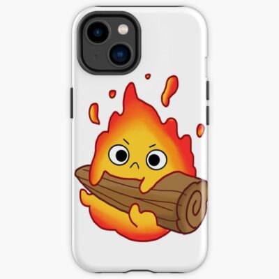 Calcifer Howl S Moving Castle Iphone Case
