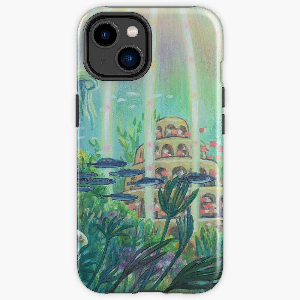 Ponyo Painting Anime Underwater Iphone Case