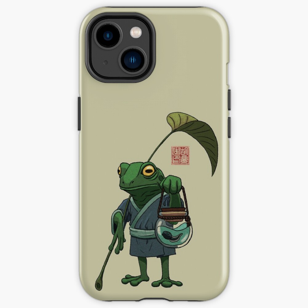 A Frog And His Son Iphone Case