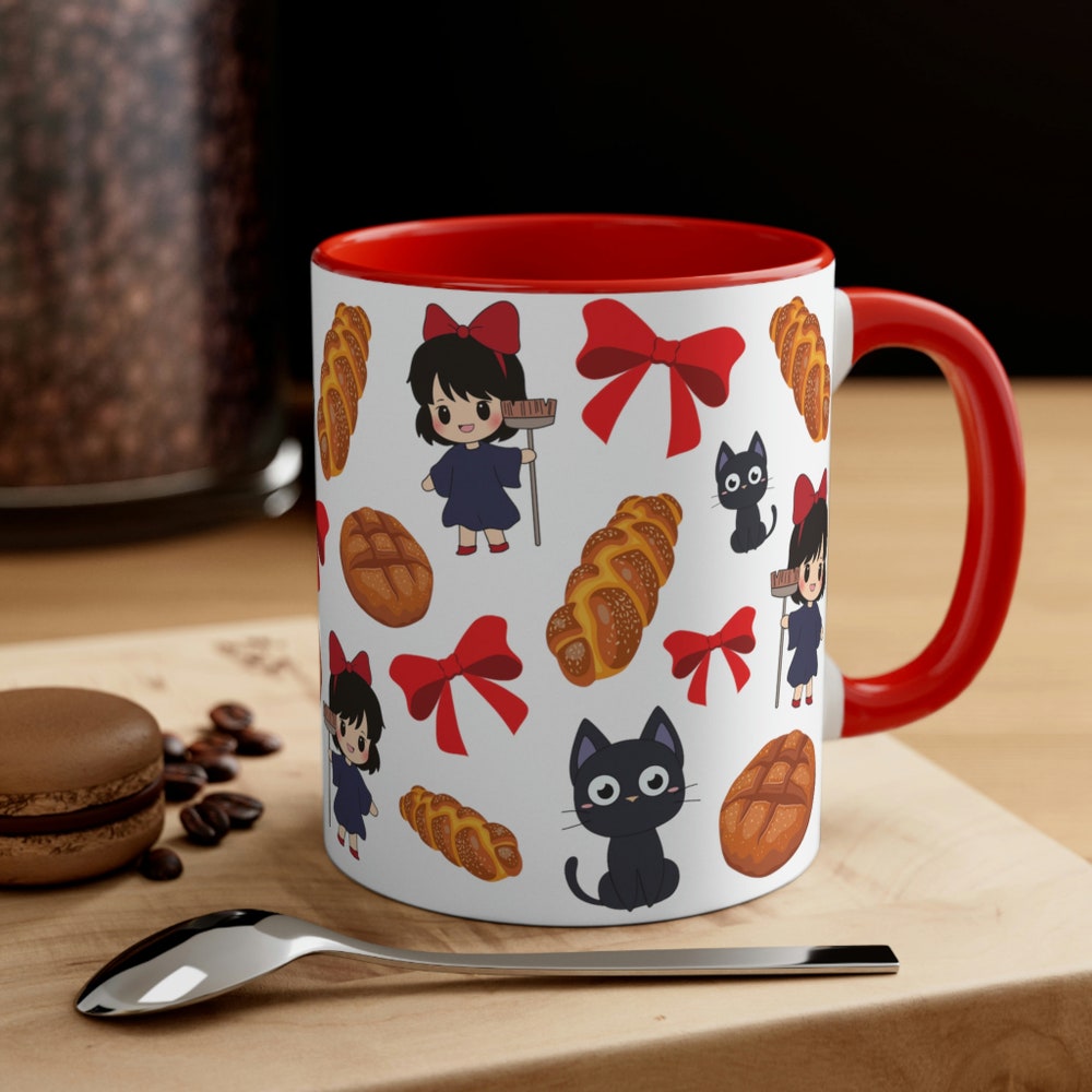 Kiki's Delivery Service Inspired Kiki & Jiji Mug