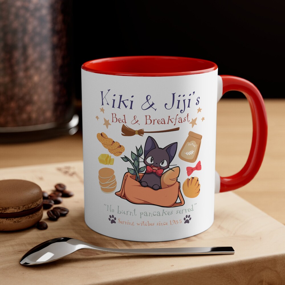 Kiki's Delivery Service Inspired Accent Coffee Mug