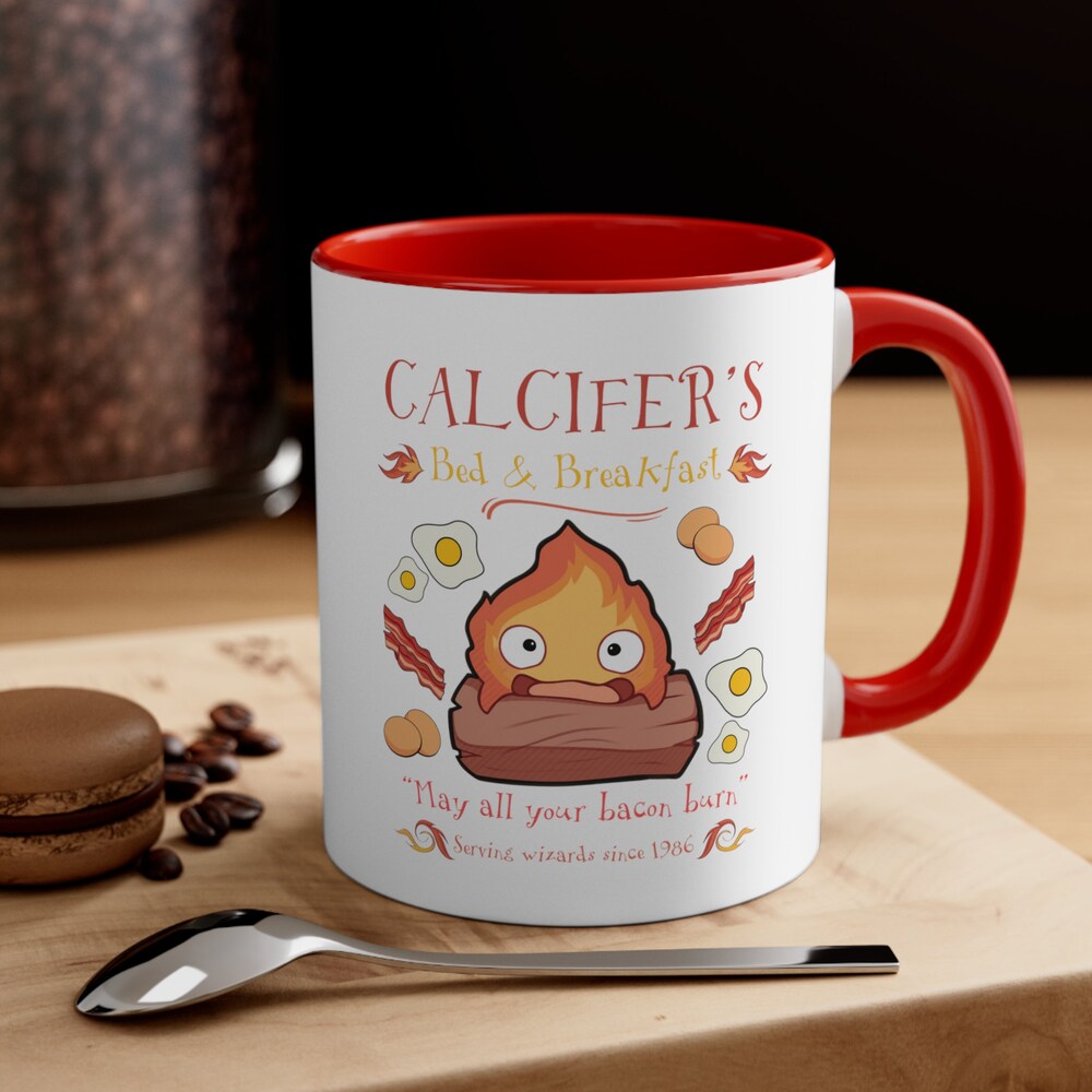 Howl's Moving Castle Inspired Accent Coffee Mug