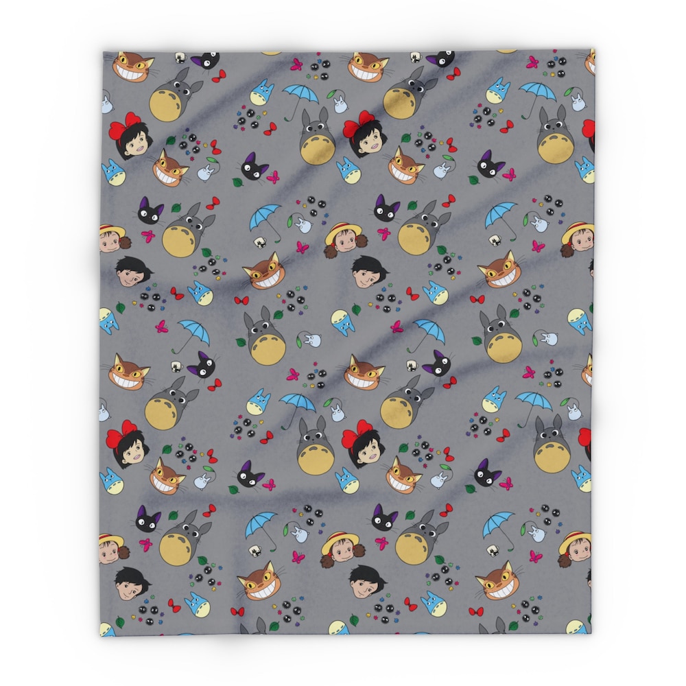 Studio Ghibli Inspired Arctic Fleece Blanket - Image 7
