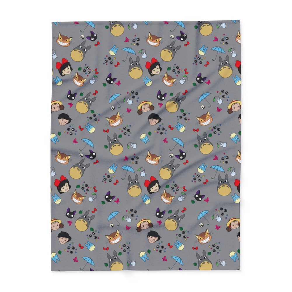 Studio Ghibli Inspired Arctic Fleece Blanket - Image 3