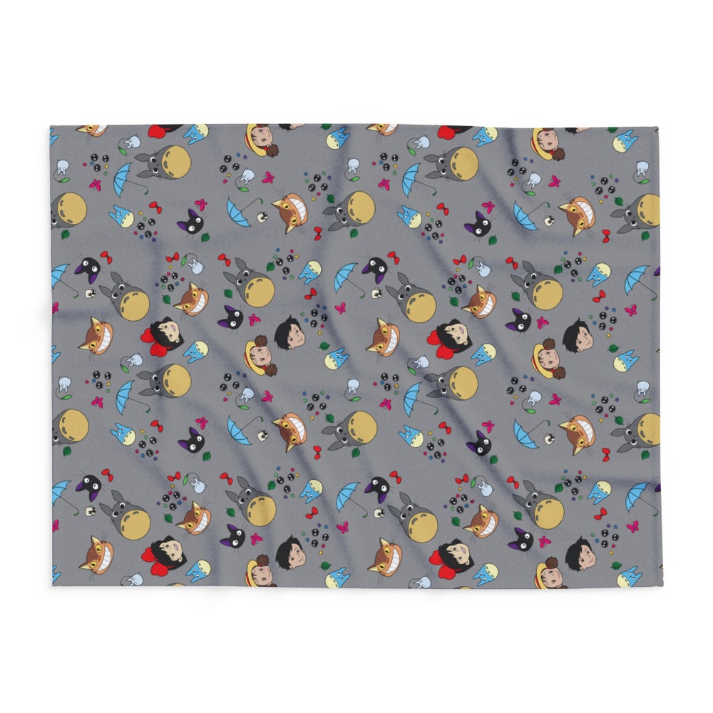 Studio Ghibli Inspired Arctic Fleece Blanket - Image 4