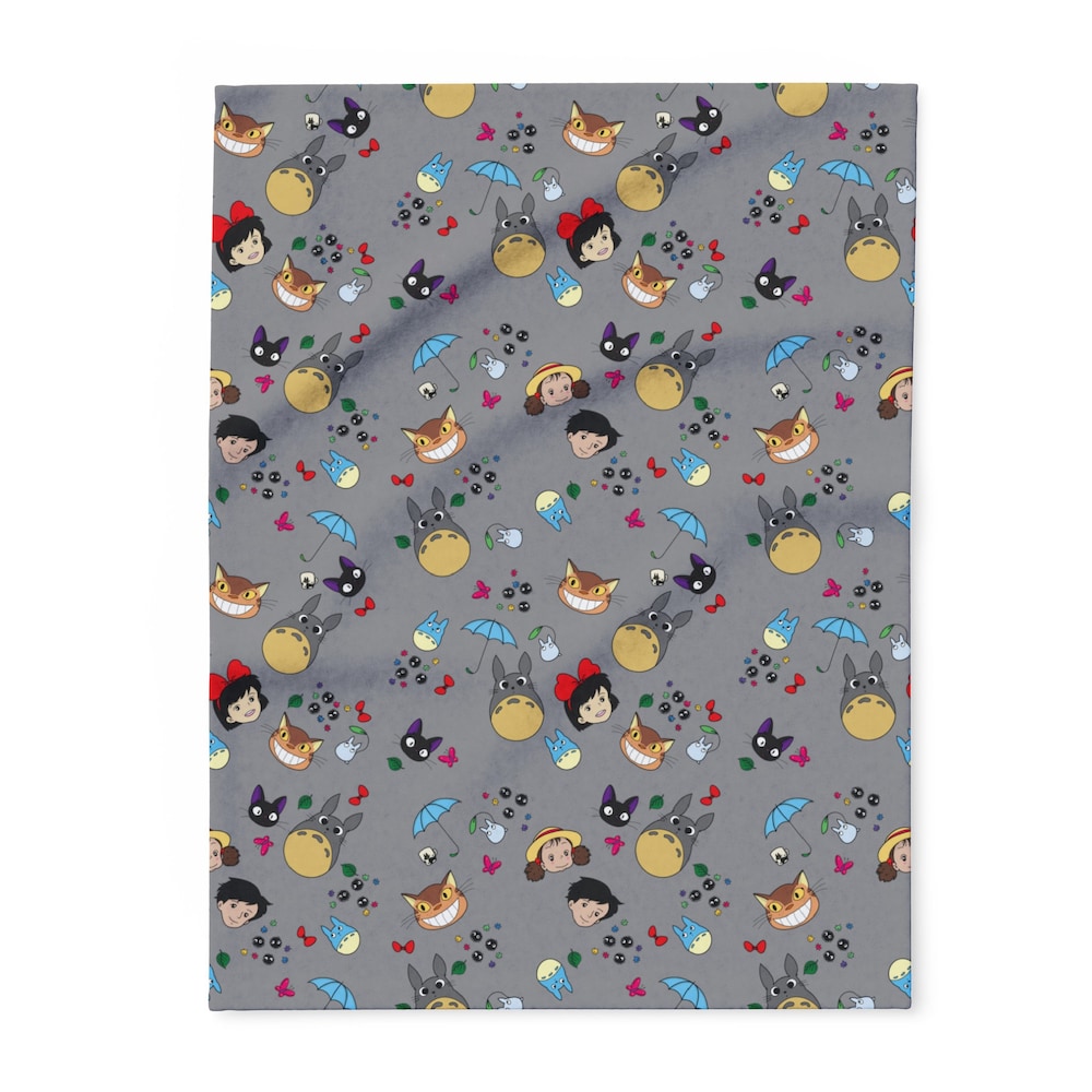 Studio Ghibli Inspired Arctic Fleece Blanket - Image 5