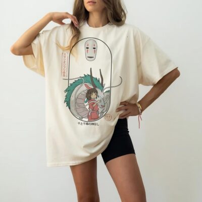 Alternative view of Spirited Away Haku Shirt