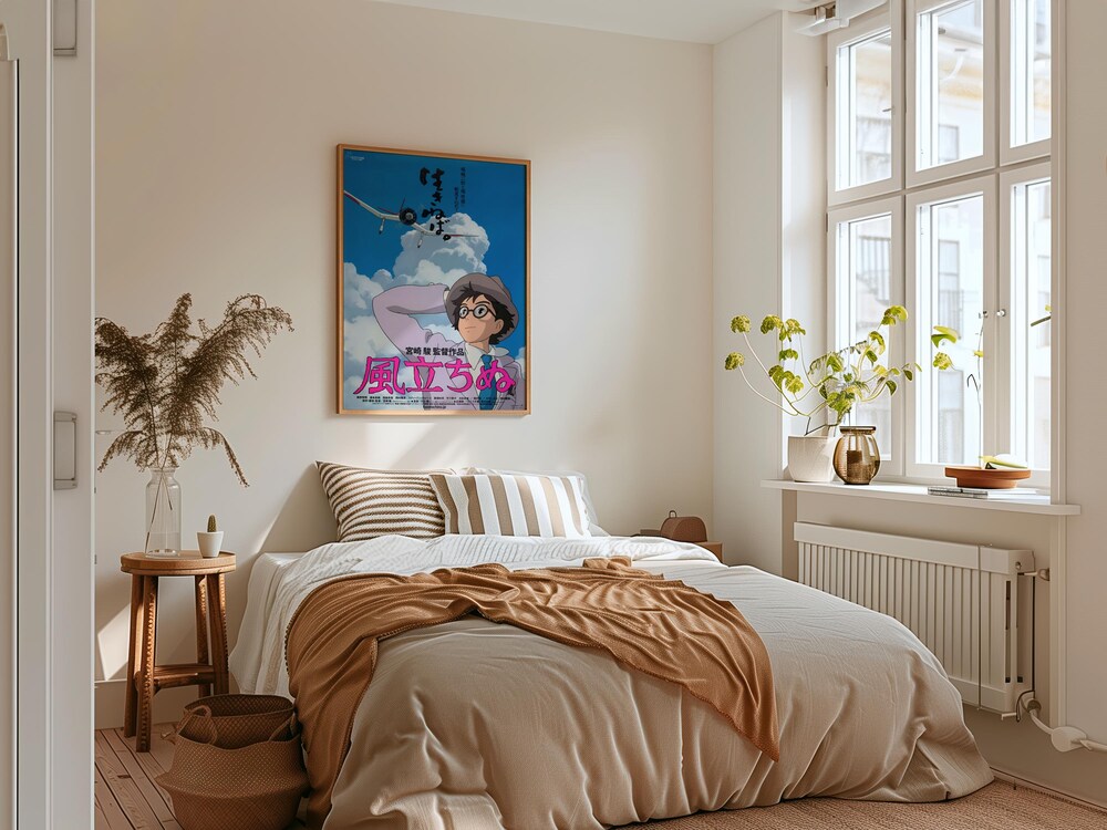 The Wind Rises Anime Retro Movie Wall Art - Image 8