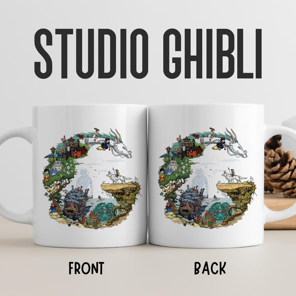 Studio Ghibli Mug - Unique Gift For Studio Ghibli Fans - Image 3