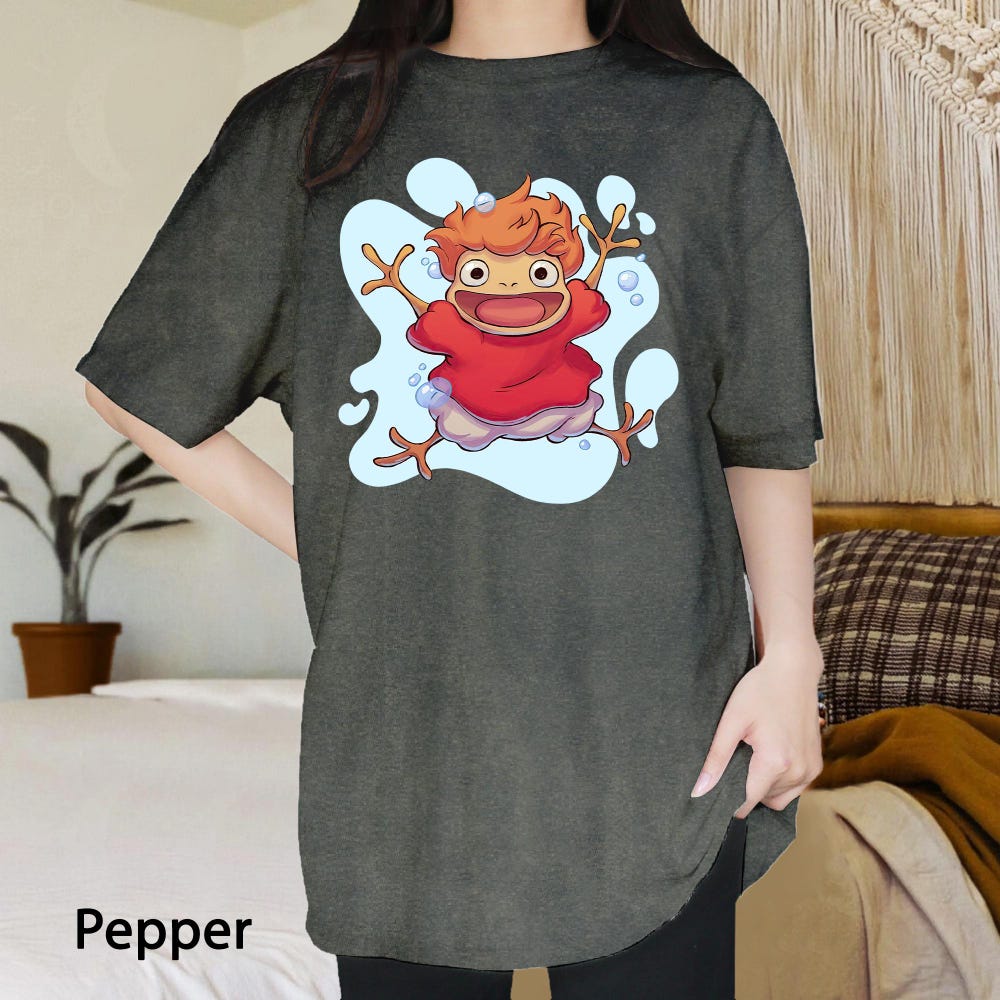 Studio Ghibli Ponyo T-Shirt - Image 7
