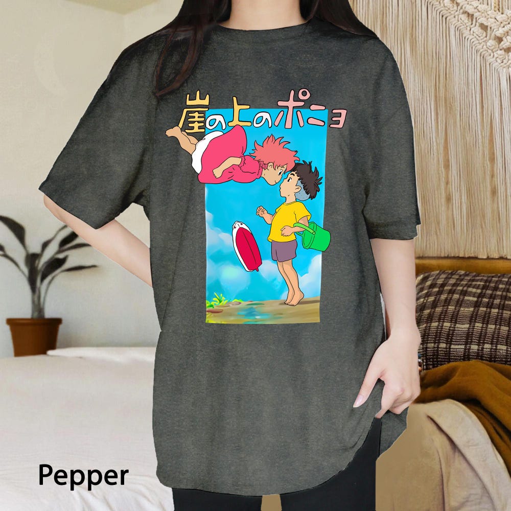 Ghibli Ponyo and Sosuke Shirt - Image 4