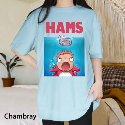 Ponyo Hams Cute T-shirt