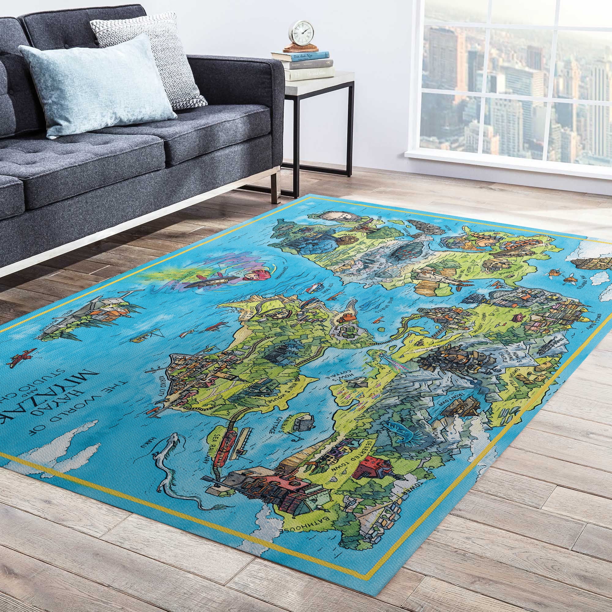 Studio Ghibli Land Rug