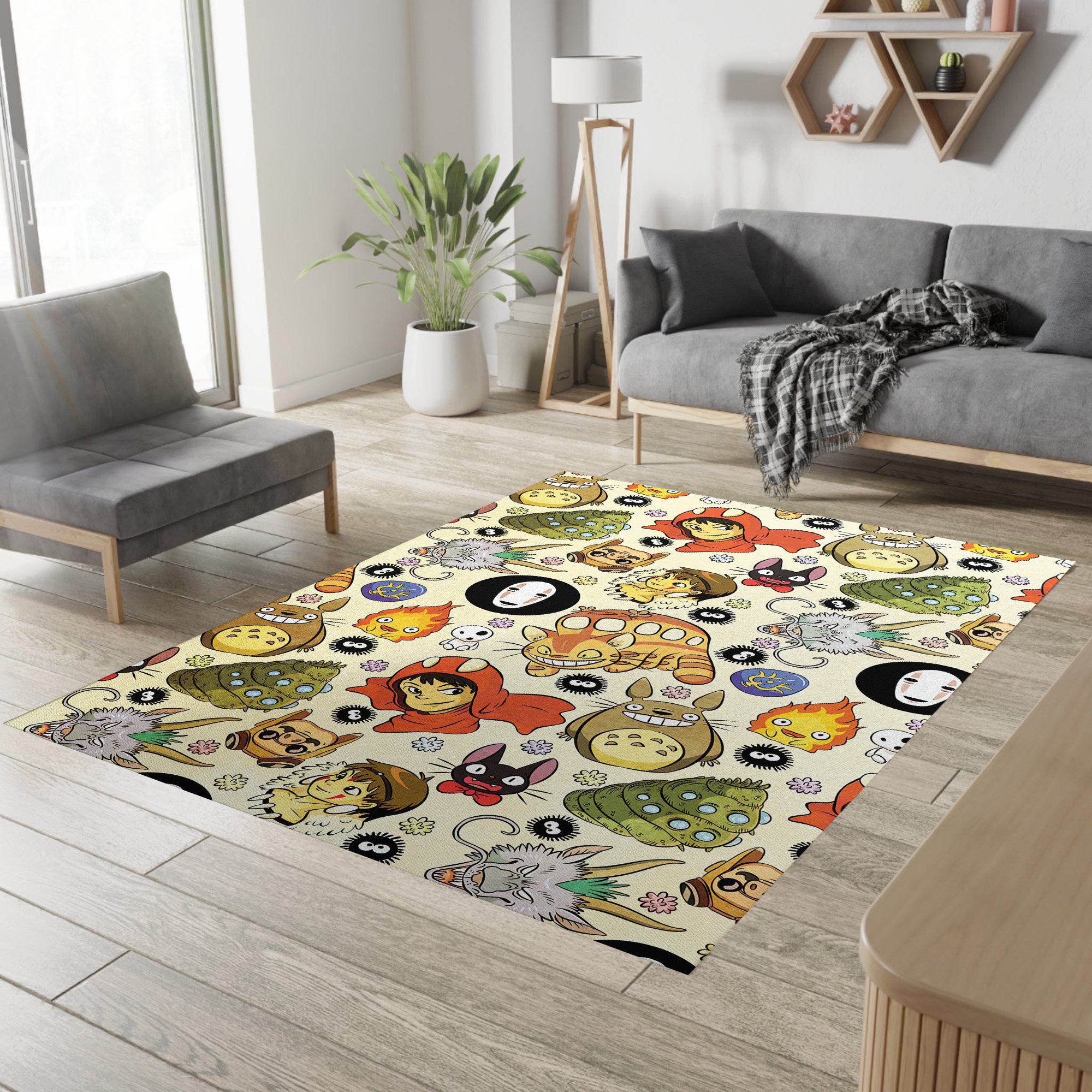 Ghibli Characters Rug - Image 3