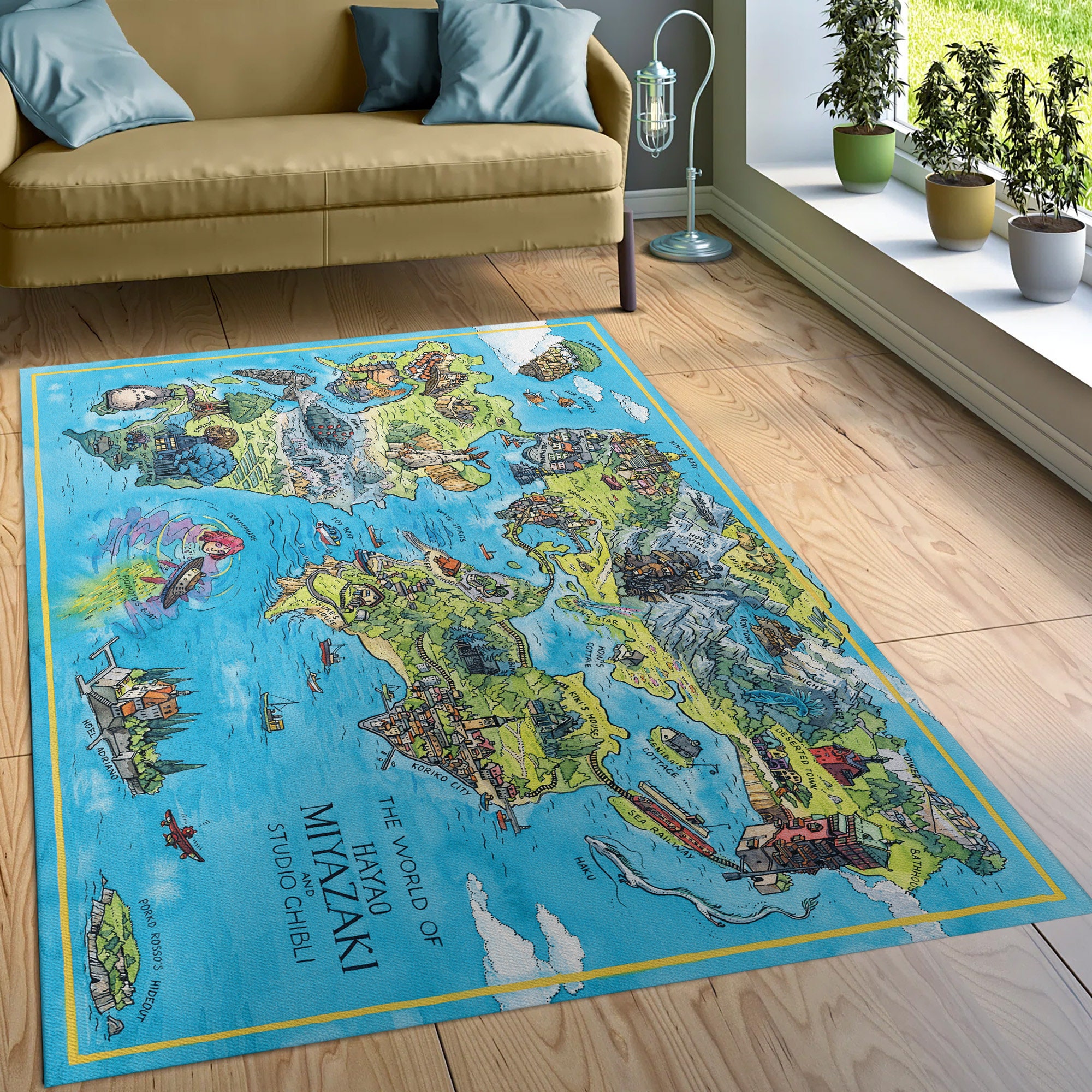 Studio Ghibli Land Rug - Image 4