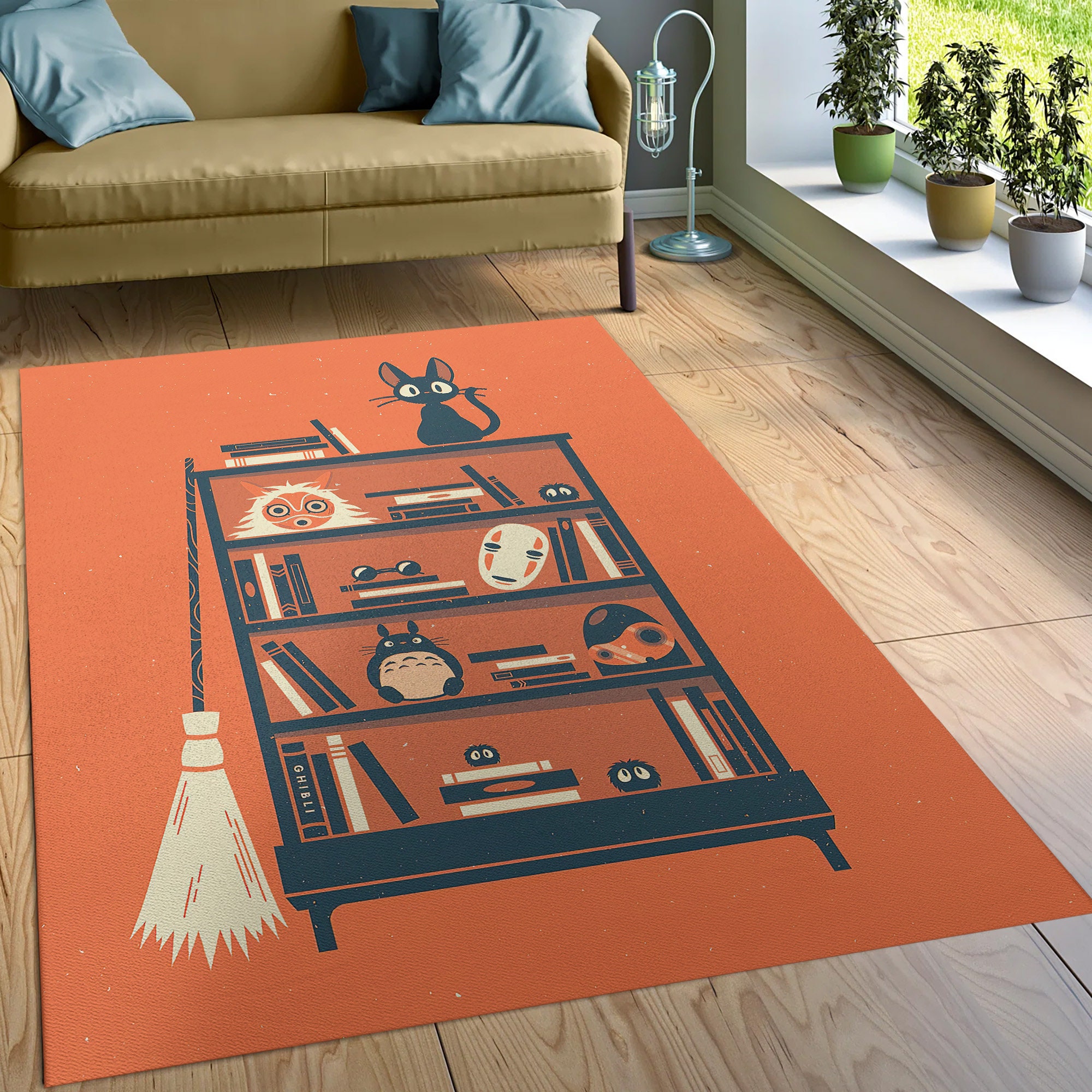 Studio Ghibli Anime Rug