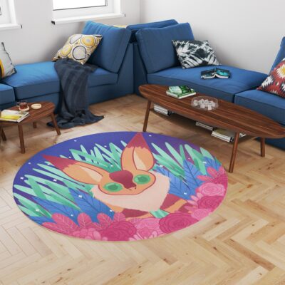 Studio Ghibli Anime Round Rug