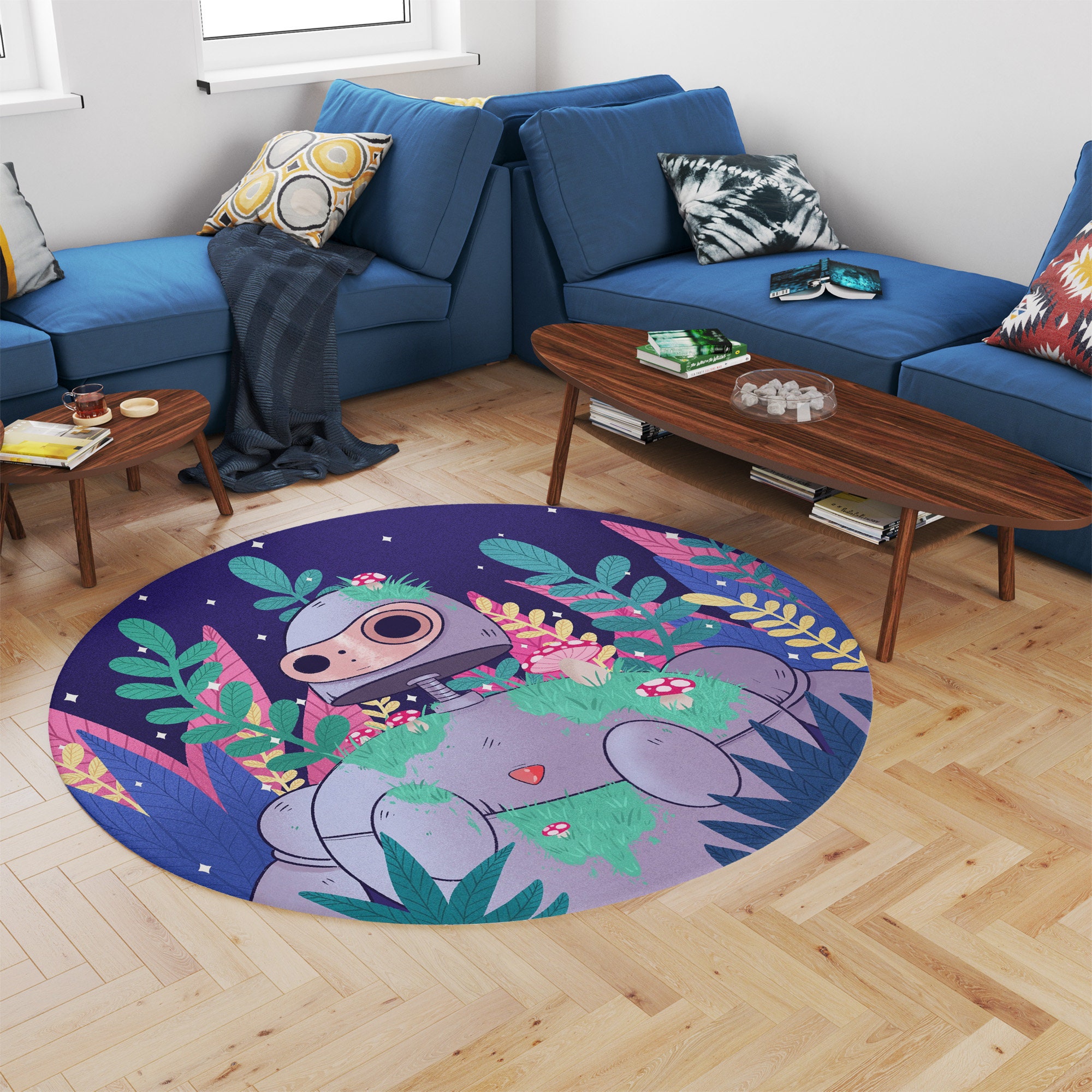 Studio Ghibli Laputa: Castle In The Sky Round Rug - Image 4