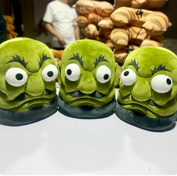 Kashira Head Green Head Plush Toy Ghib Park 3 styles 30cm