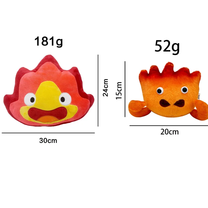 New 15/24cm Calcifer Plush