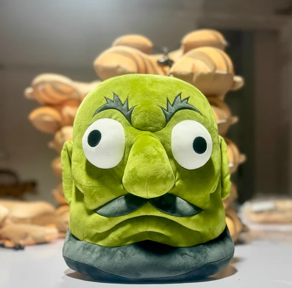 Kashira Head Green Head Plush Toy Ghib Park 3 styles 30cm - Image 4