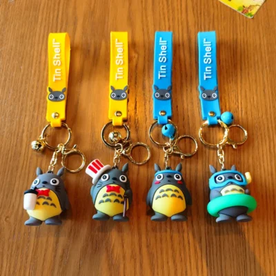 Cartoon Anime Totoro Keychain